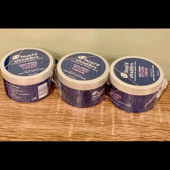 Head & Shoulders Other - Set of 3 - Head & Shoulders Styling Cream - Scalp Friendly